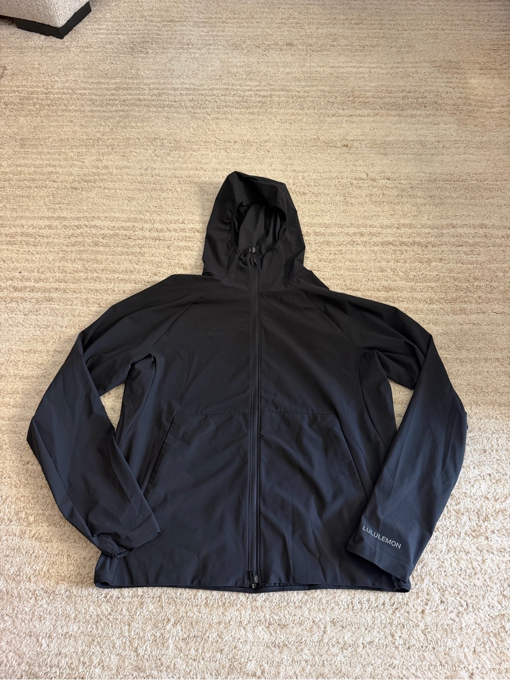 Lululemon men’s black pace breaker jacket size M